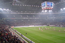 Veltins Arena, domácí stadion FC Schalke 04.