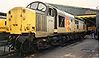 37019 at Tinsley TMD open day, 29 September 1990