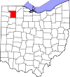 State map highlighting Henry County