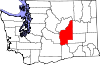 State map highlighting Grant County