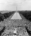 Crowd at the March on Washington, where Martin Luther King, Jr. (1963) gave his "I Have a Dream" speech
