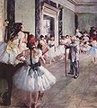 Edgar Degas, The Ballet Lesson, (1875)