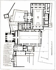 パラシオ・アラベの平面図 1889年