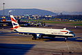 A British Airways 757.