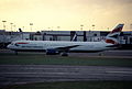 A British Airways 767.