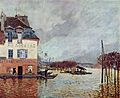 Alfred Sisley, Flood at Port Marly, (1876)