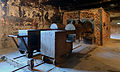 The inside of Auschwitz I's crematorium today
