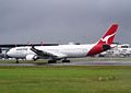 Qantas A330 taking off