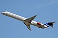A MD-80 of SAS in 2007.