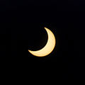 Partielle Sonnenfinsternis von Österreich aus gesehen