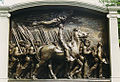 Memorial to Robert Gould Shaw and the 54th Massachusetts Infantry
