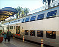 Train of Morocco at Rabat station