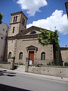 Protestant temple in Privas.