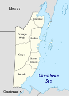 Okresy Belize