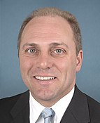 Steve Scalise z Louisiany, předseda sněmovní většiny.  