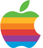 Apple logosu 17 Mayıs 1976'dan 26 Ağustos 1999'a kadar kullanılmıştır.