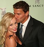 Boreanaz s Bergmanovou v roce 2006.  