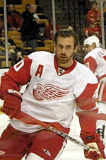 Henrik Zetterberg a jucat pentru echipă din 2002.  