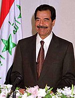 Saddam Hussein  
