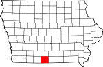 State map highlighting Decatur County
