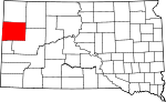 State map highlighting Butte County