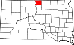 State map highlighting Campbell County