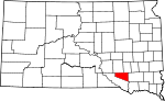 State map highlighting Douglas County