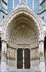 Portal of the Cathedral Notre-Dame de Chartres