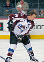 Joe Sakic, ganador en una ocasión  