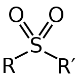 Struktura sulfonu.  