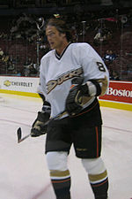 Teemu Selänne, vítěz sezóny 2005-06.  