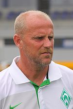 Manažer Thomas Schaaf, který vedl Werder Brémy v letech 1999 až 2013.