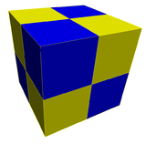 Una scatola 3D