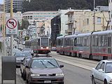 Linka N Judah metra MUNI  