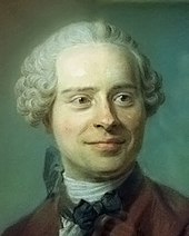 The encyclopaedist Jean Baptiste le Rond d'Alembert, portrait by Maurice Quentin de La Tour, 1753