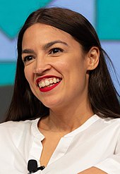 Ocasio-Cortez w 2019 r. na południe od południowego zachodu