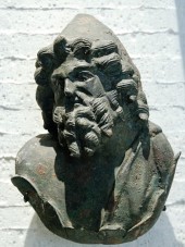 Vulcanus, bronze bust, 2nd century