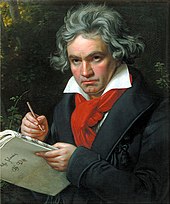 Ludwigas van Beethovenas (1770-1827), kompozitorius.