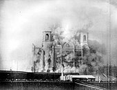 Chrám Krista Spasitele v Moskvě byl zbořen v roce 1931. Organizované náboženství bylo v Sovětském svazu potlačováno.