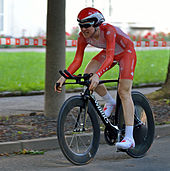 Clara Hughes at the 2012 Women's International Tour of Thuringia.