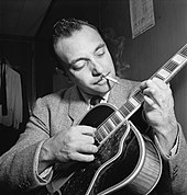 Django Reinhardt, one of the great jazz guitarists of his time