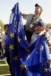 Winning the Ryder Cup in 2006