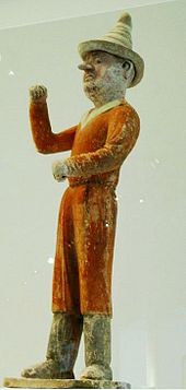 A European trader on the Silk Road in the eyes of a Chinese artist (Tang dynasty, 7th century)
