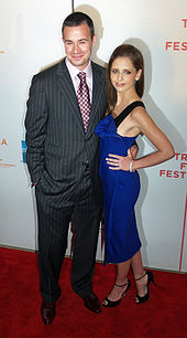 Gellar og ægtemanden Freddie Prinze, Jr. på Tribeca Film Festival i 2007