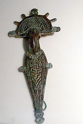 Western Gothic bow brooch of the 6th century from Castiltierra (Segovia province)