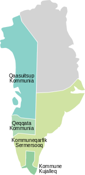 Podział administracyjny Grenlandii