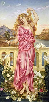 Helen of Troy av Evelyn de Morgan (1898, London).