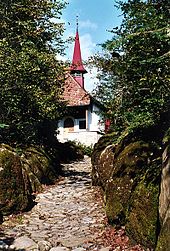 Hollow alley in Küssnacht