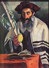 Paula Gans: In prayer at the Feast of Tabernacles, 1920Museum of Hamburg History