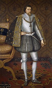Regele Iacob I al Angliei și al VI-lea al Scoției  